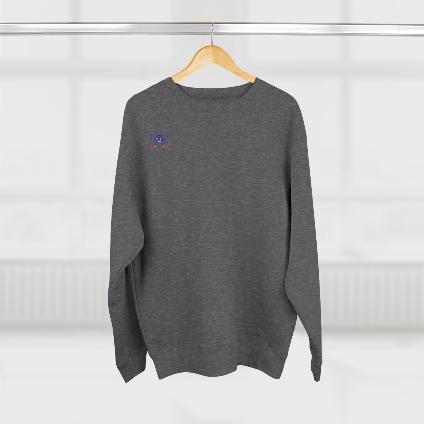 Carefree Blueberry Crewneck Sweatshirt