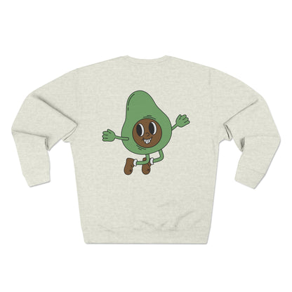 Amused Avocado Crewneck Sweatshirt