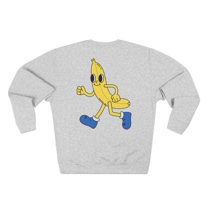 Delighted Banana Crewneck Sweatshirt