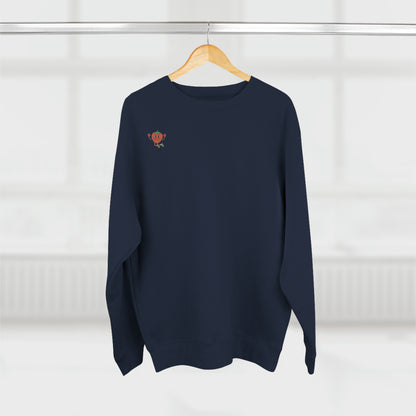 Gleeful Strawberry Crewneck Sweatshirt