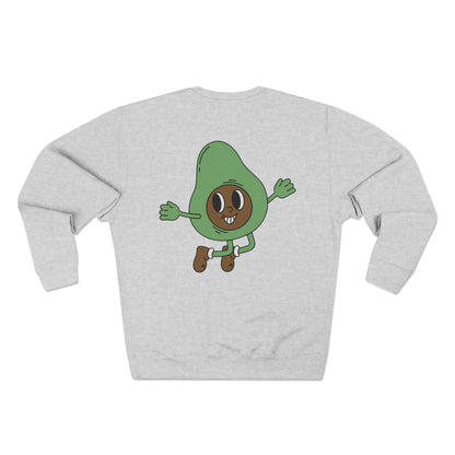 Amused Avocado Crewneck Sweatshirt